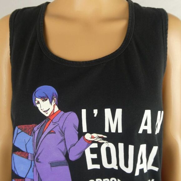Funimation Tokyo Ghoul Anime Japanese Equal Opportunity Carnivore Tank Top XL - Picture 5 of 8